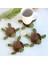 4pcs Kaplumbağa Coaster, Hayvan Kupa Halı, Örme Eve Taşınma Hediyesi, Ev Dekorasyonu, Kızı Için Hediye, Anne (Yurt Dışından) 5