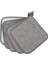 % 100 Pamuklu Mutfak Her Gün Temel Terry Pot Tutucusu Isıya Dayanıklı Coaster Potholder Pişirme ve Pişirme Seti 5 A (Yurt Dışından) 2