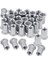 Fındık 100PCS 1/4IN-20UNC Paslanmaz Çelik 304 Finish Düz Head Rivnut Dişli Ekleme Fındık Tutuklu Gövde Dikey Perçinler Fındık (Yurt Dışından) 1