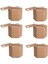 50PCS Kraft Kağıt Şeker Kutusu, Altıgen Karton Şeker Kutusu Hediye Kutusu, Sicim ve Tag, Düğün Malzemeleri (Yurt Dışından) 1