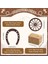 24 Adet Batı Partisi Malzemeleri Vintage Masa Centerpieces Lucky Horseshoe Düğün Partisi Kovboy Dekorasyonları (Yurt Dışından) 2