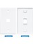 10 Paket 1 Port Keystone Jack Duvar Plakası, Düşük Profil Ethernet Duvar Plakası Keystone Jack White Için Tek Çete Duvar Plakaları (Yurt Dışından) 5