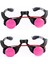 2pcs Cadılar Bayramı Korku Kırmızı Göz Gözlükleri Props Komik Kişilik Korkunç Korku Glassesparty Zor Gözler Cosplay Prop Glow (Yurt Dışından) 1