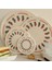 4pcs Tutkuk Yuvarlak Pamuklu Dokuma Yalıtım Pad Masası Paspas Baskılı Placemat Cup Coaster, Çiçek (Yurt Dışından) 3