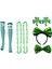 St. Patrick&#39;s Day Kostüm Aksesuarları Set Yay Knot Saç Bandı Çorap Küpe Parti Atmosfer Dekor Malzemeleri Için Cosplay (Yurt Dışından) 1