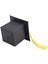 25PCS Diy Kağıt Mezuniyet Kapağı Şekilli Hediye Kutusu Şeker Çikolata Kutusu Mezuniyet Parti Için Lehine Cap Lisans Şapkası Düğün Şeker Kutusu Hediye Siyah (Yurt Dışından) 4