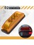 2pcs 24V 3.9inch 3 LED Kamyon Römorku Amber Işık Ön LED Yan Işaretçi Işıkları Açıklama Göstergesi Lamba Su Geçirmez (Yurt Dışından) 5