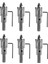 6pcs Tungsten Karbür Deliği Testere Paslanmaz Çelik/metal Delik Açıcı Genişletilebilir Matkap Bit Seti 22MM (Yurt Dışından) 3