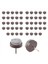 Yukarıx 50PCS Sandalye Bacak Zemin Keçe Pad Skid Glide Diy Tırnak Koruyucular 20MM Dia (Yurt Dışından) 1