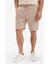 Erkek Beli Bağcıklı Cepli Basic Düz Şort E2616AX25SM 10