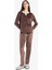 Pijama Takımı Regular Fit Uzun Kollu Velur Üst Uzun Alt-Fall in Love 9