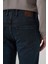 Erkek Haki Denim 5 Cep Slim Fit Jean Kot Pantolon 4