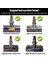 3x Yüksek Torklu Temizleyici Kafa Dyson V10 V11 V15 Elektrikli Süpürge Parçaları Doğrudan Tahrikli Temizleyici Konnektör Kafa Aksesuarları (Yurt Dışından) 4