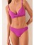 Pembe Klasik Fırfırlı Bikini Altı 2