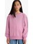 Kız Çocuk Relax Fit Bisiklet Yaka Basic Düz Okul Sweatshirt A2797A825AU 7