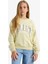Kız Çocuk Relax Fit Bisiklet Yaka Baskılı Sweatshirt E6760A825AU 15