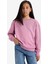 Kız Çocuk Relax Fit Bisiklet Yaka Basic Düz Okul Sweatshirt A2797A825AU 10
