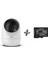 Akıllı İç Mekan Kamera 1080p Full HD Gece Görüşlü 3 MP Sesli Görüntülü Kamera ve 256GB Hafıza Kartı Seti 1