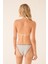 Üçgen Çizgili Bikini Üstü 5