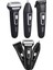 3'lü Set Saç Sakal Kesme Traş Makinesi Burun Kılı Alma Tıraş Makinesi - MB000X-2H5PZ0 4