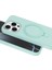 Apple iPhone 14 Pro Max Regal Magsafe Standlı Kapak - Su YEŞILI-(5796) - MB000X-2GLSS1 4