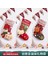 Yeni Noel Süsleri Yüksek Dereceli Karikatür Noel Çorapları Üç Boyutlu Çorap Hediye Çantaları Dekoratif Çorap Kolye (Yurt Dışından) 3