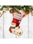 Yeni Noel Süsleri Karikatür Noel Çorapları Üç Boyutlu Çorap Hediye Çantaları Dekoratif Çorap Askıları (Yurt Dışından) 1