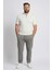 Regular Fit Beli Bağcıklı Cepli Düz Paça Kalın Eşofman Altı D7836AX25AU 9