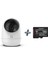 Akıllı İç Mekan Kamera 1080p Full HD Gece Görüşlü 3 MP Sesli Görüntülü Kamera ve 128GB Hafıza Kartı Seti 1