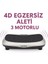 Bluetoothlu 3 Motorlu Titreşimli Tüm Vücut Egzersizi Kilo Kayb Spor Aleti 4d Egzersiz Aleti 1