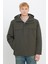Relaxed Fit Kapüşonlu Yaka Su Itici Mont Erkek Mont L2520258 801 1