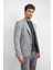 Pamuk Karışımlı Slim Fit Mono Yaka Ceket Erkek Ceket B35W50032 105 3