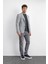 Pamuk Karışımlı Slim Fit Mono Yaka Ceket Erkek Ceket B35W50032 105 4