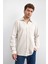 Pamuk Karışımlı Regular Fit Uzun Kollu Örme Gömlek Erkek Gömlek B35W22011 114 1