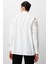Moda Ilgi Kadın Nakış Detaylı Oversize Gömlek 0095 Ekru 4