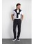 Slim Fit Normal Bel Düz Paça Jogger Pantolon Erkek Pantolon B35W33007 102 1