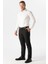 Slim Kalıp Yan Cep Armürlü Erkek Kanvas Pantolon PN1014400445 2