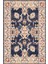 Norm Halı Allure 61-029 Lacivert Eskitme Halı Etnik Otantik Dokuma Şönil Yıkanabilir Salon Halısı 1