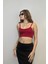 Kadın Askılı Crop Bluz 4