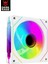 Darkrage 120MM 6 Pin Rgb Fan 850-1150RPM Rgb Fan Kasa Fanı Siyah 1