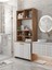 Bohem Çok Amaçlı Banyo Dolabı Mdf Kapak Beyaz 3