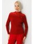 Kadın Aksesuar Detaylı Triko Kazak 60346 Kırmızı 1