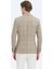 Bej Kareli Shirt Shoulder Slim Fit Yün Karışımlı Ceket 5