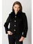 Yakası Kürklü Kısa Mont 6121-26K 1