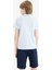Erkek Çocuk Polo Yaka Basic Düz Pike Okul Tişörtü K1689A625AU 11
