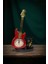 Gitar/keman Tasarımlı Saatli Kalemlik Dekoratif Hediyelik Eşya 1