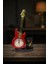 Gitar/keman Tasarımlı Saatli Kalemlik Dekoratif Hediyelik Eşya 3