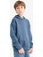 Erkek Çocuk Basic Düz Kapüşonlu Okul Sweatshirt E9558A825AU 16
