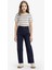 Kız Çocuk Straight Fit Geniş Bol Paça Cepli Pamuklu Okul Pantolonu C9471A825AU 7