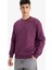 Relax Fit Bisiklet Yaka Kalın İçi Yumuşak Tüylü Basic Düz Sweatshirt T5139AZ25AU 7